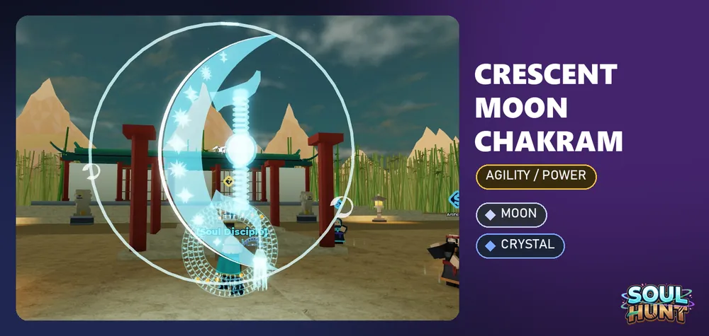 Crescent Moon Chakram